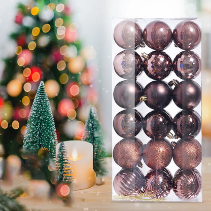 Christmas Room Decoration 36Pcs Christmas Ornaments for Xmas Christmas Tree Shatterproof Christmas Navidad Liquidaciones Ofertas