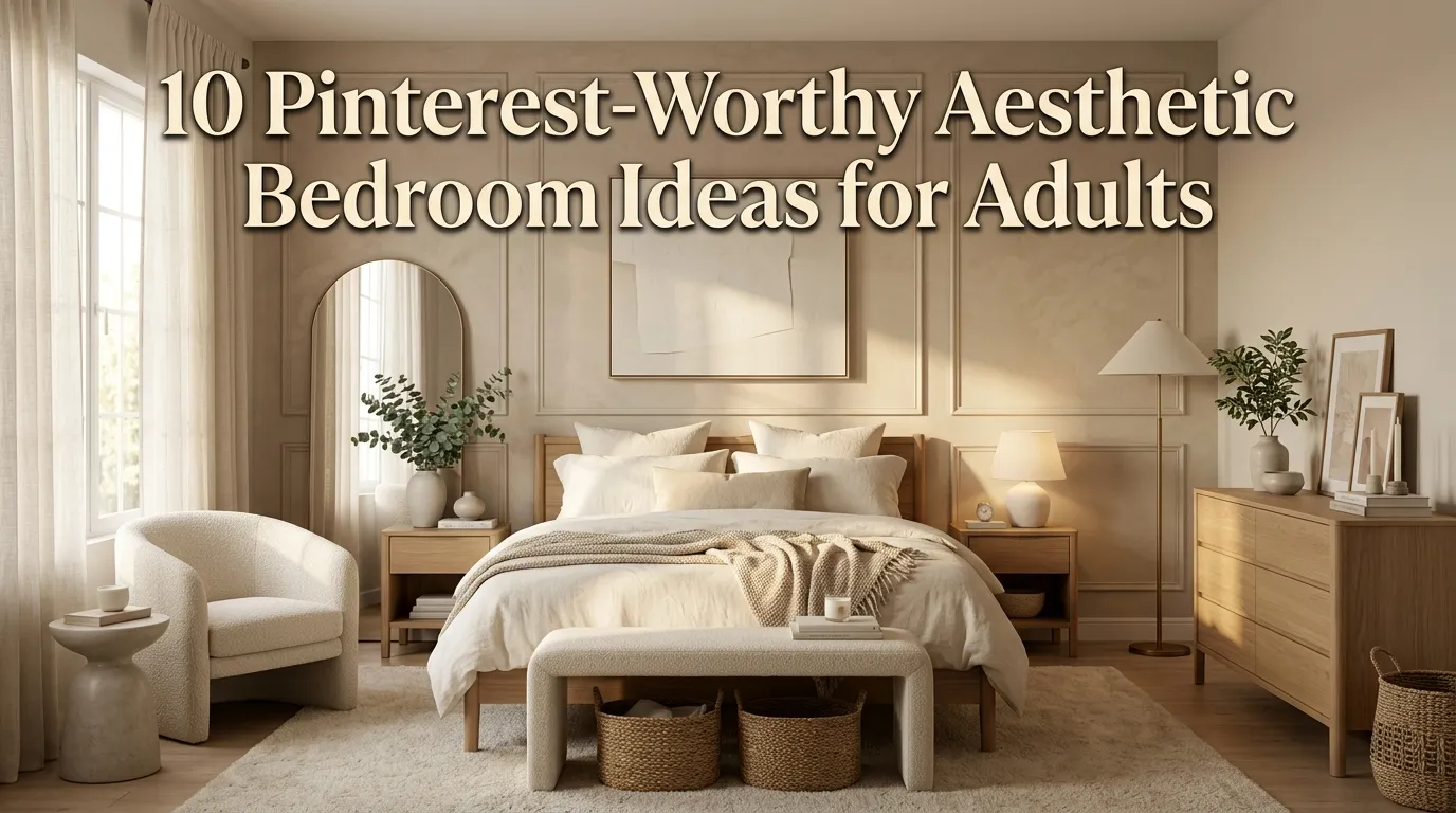10 Pinterest-Worthy Aesthetic Bedroom Ideas for Adults